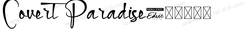 Covert Paradise字体转换